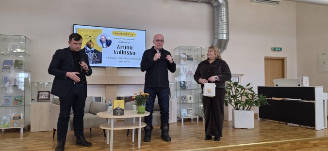 Arūno Valinsko knygos „Valius. Tai buvo kažkas tokio“ pristatymas